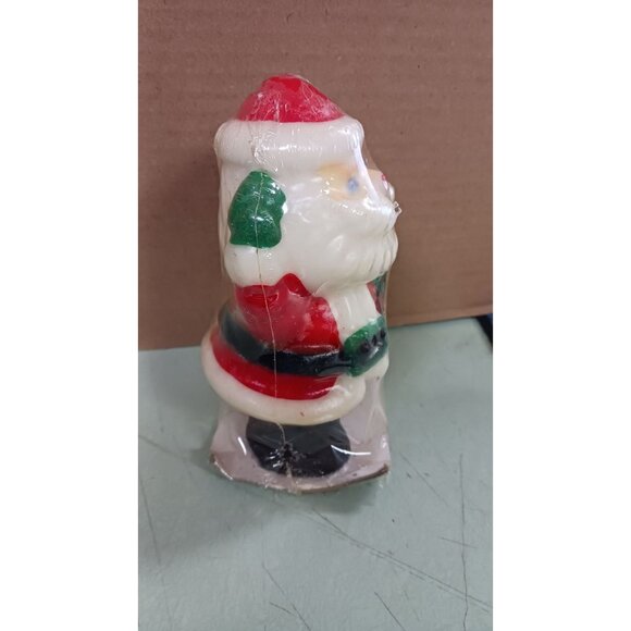 Candle Christmas Santa Clause 5in tall New - Picture 4 of 6